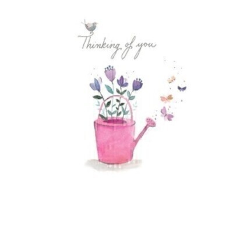 Thinking of You Watering Can Card by Paper Rose